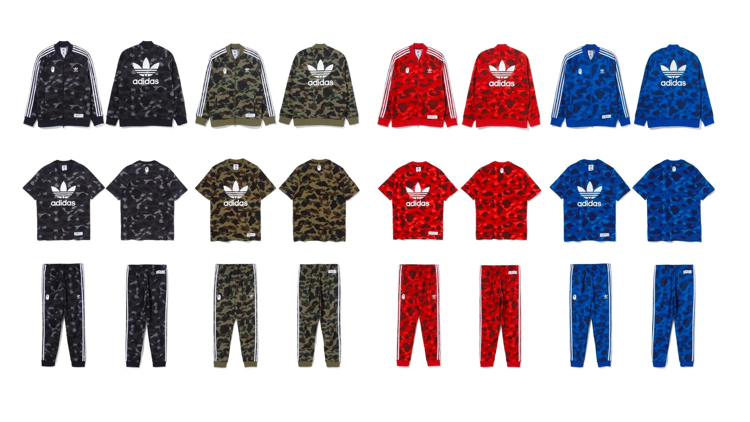 Now Available BAPE x adidas Adicolor Collection Sneaker Shouts